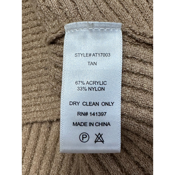 🔴 LAST CHANCE! Donating on 10/8!! Astr Tan Ribbed Sweater - Picture 10 of 10